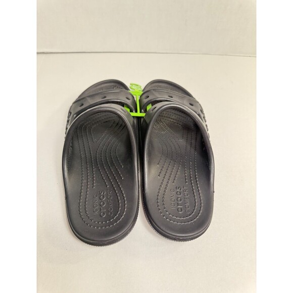 0154 Crocs Black Baya Two strap Sandals Unisex-US 6 Mens, 8 Womens - Picture 5 of 5